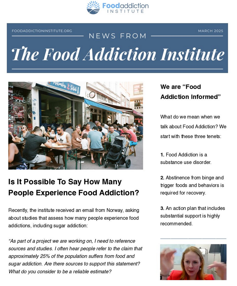 March 2025 newsletter cover