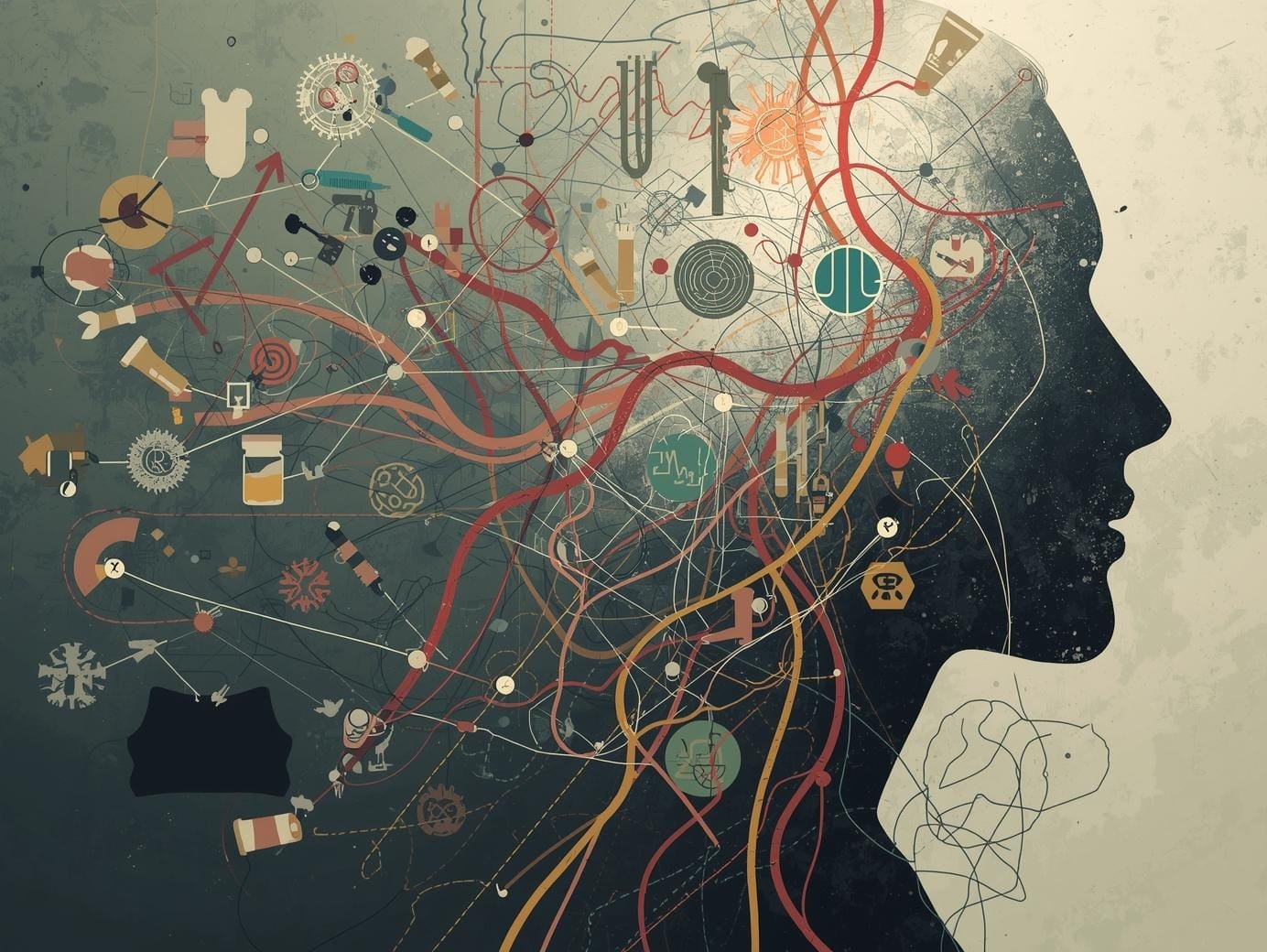 GLP1s and Food Addiction illo