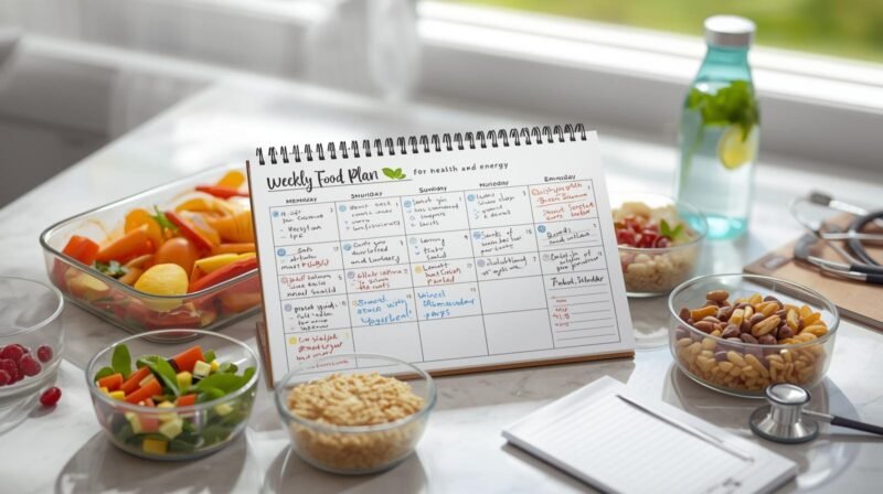 Food plan illo